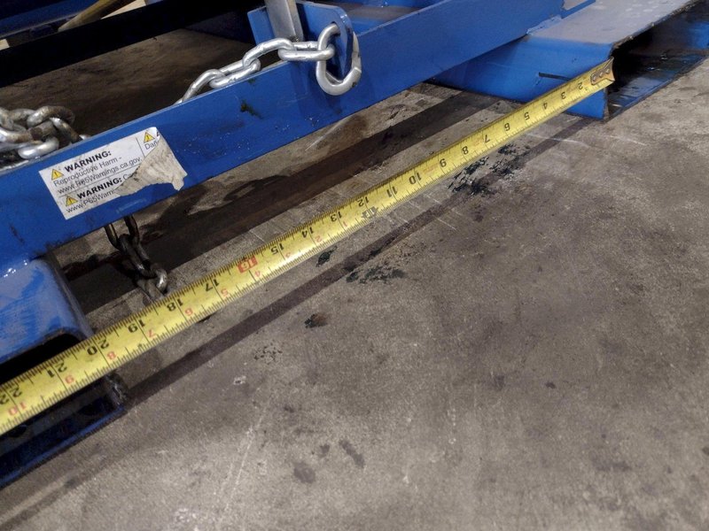 1 YARD X 6,000 LBS VESTIL MODEL #D-HOP-100-HD SELF DUMPING HOPPER: STOCK #22493