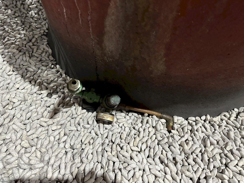 12 FT HAMMOND ROTO-FINISH MODEL #ST-12 ROTARY BOWL VIBRATORY PARTS DEBURRING FINISHER: STOCK #20064