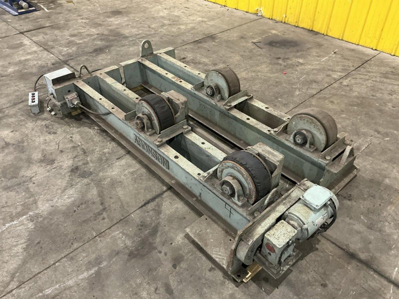 ARONSON TANK TURNING ROLLS W/ DRIVE &amp; IDLER: YOBRO #25145