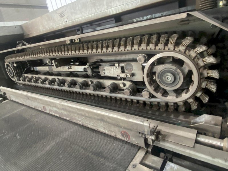 60" WIDE LISSMAC MODEL #SBM-M1500 DESCALER / BELT GRINDER: STOCK #20990