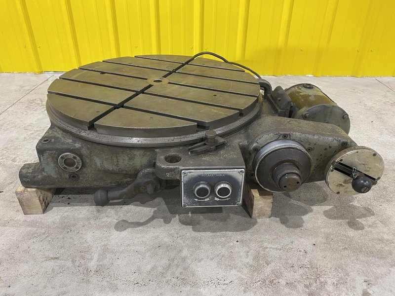 24&quot; WALTER MODEL #RIS500TG POWER ROTARY TABLE: STOCK #20273