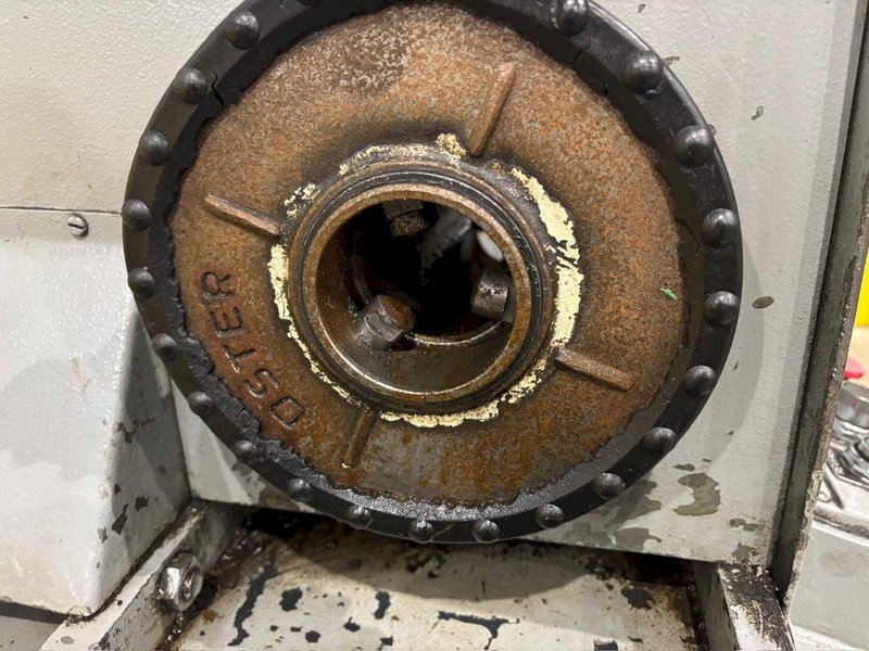 2" OSTER MODEL #702 PIPE THREADER WITH RIDGID HEADS: YOBRO #24575