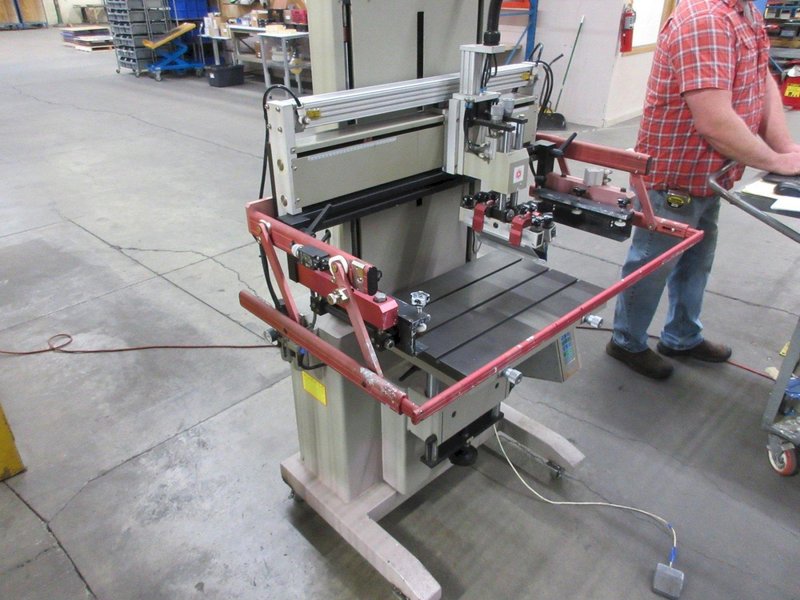 ATMA Pneumatic Tall Stereo Substrate Printing Machine Model TY-600HX- Auction Item