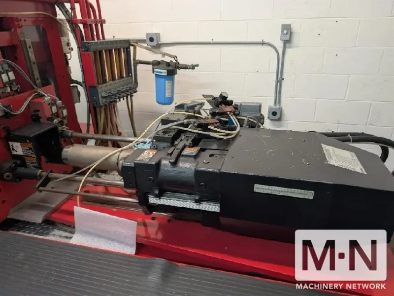 85 TON 5 OZ ENGEL MODEL ES200H/85  LIM SILICONE VERTICAL CLAMP INJECTION MOLDING MACHINE MFG 2006