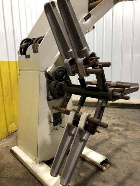 3000 LBS X 18" DURANT MODEL #D-301-SPP MOTORIZED UNCOILER / COIL REEL, NEW 2018: STOCK #17045