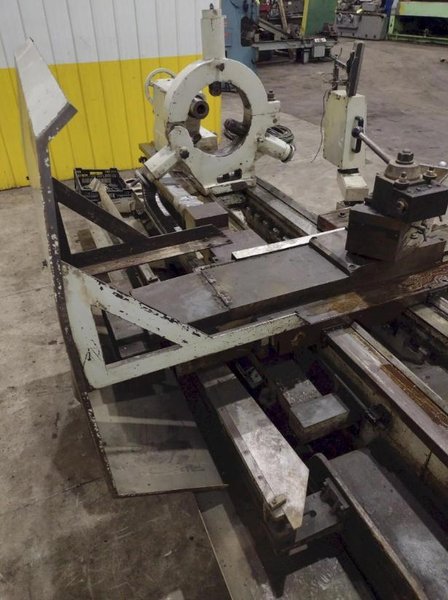 35" X 120" WILLIS PK35 HOLLOW SPINDLE ENGINE LATHE 10" HOLE. STOCK # 0547226