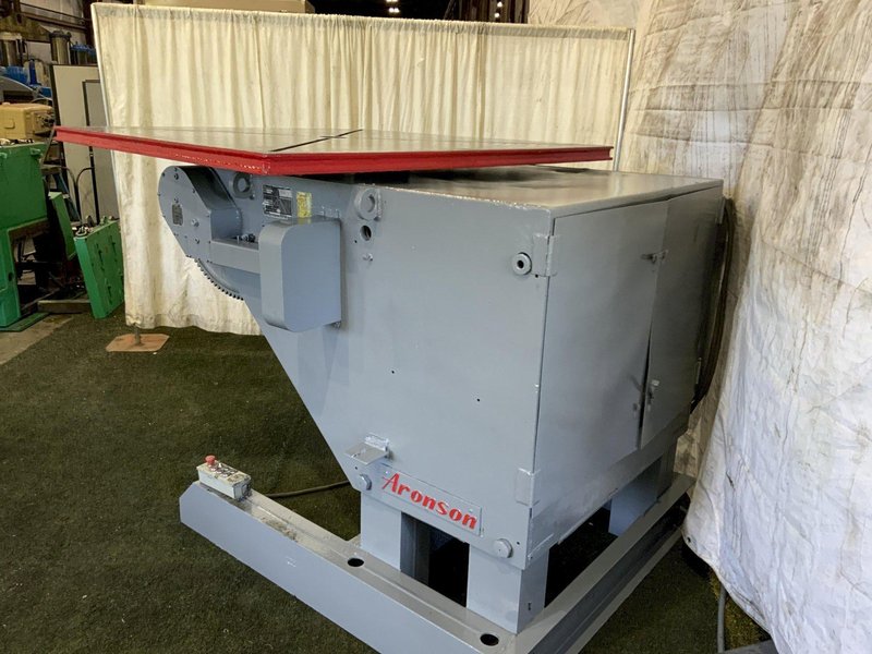 24,000 LBS ARONSON MODEL HD240B HEAVY-DUTY WELDING POSITIONER: STOCK #81048