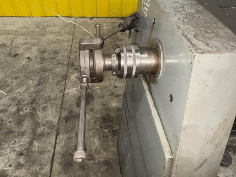 14&quot; X 40&quot; REPUBLIC MODEL #14 ENGINE LATHE WITH METRIC &amp; 2&quot; HOLE: STOCK #23667
