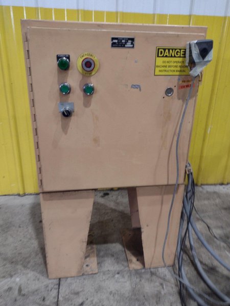 4,000 LBS X 18&quot; CWP MODEL #3RDM-18 DOUBLE END MOTORIZED COIL REEL UNCOILER: YOBRO #23973