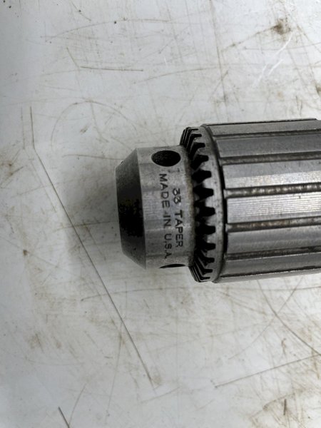 JACOBS 33 TAPER KEYED CHUCK 34-33 0-1/2IN 0-13MM STOCK #16695