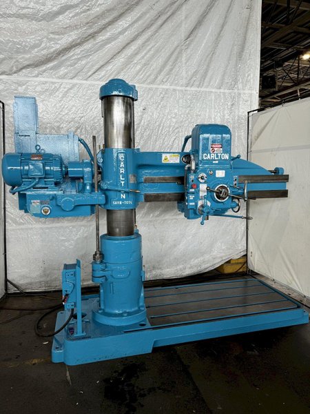 5&#039; X 11&quot; CARLTON NATCO 1A RADIAL ARM DRILL. STOCK # 0893724