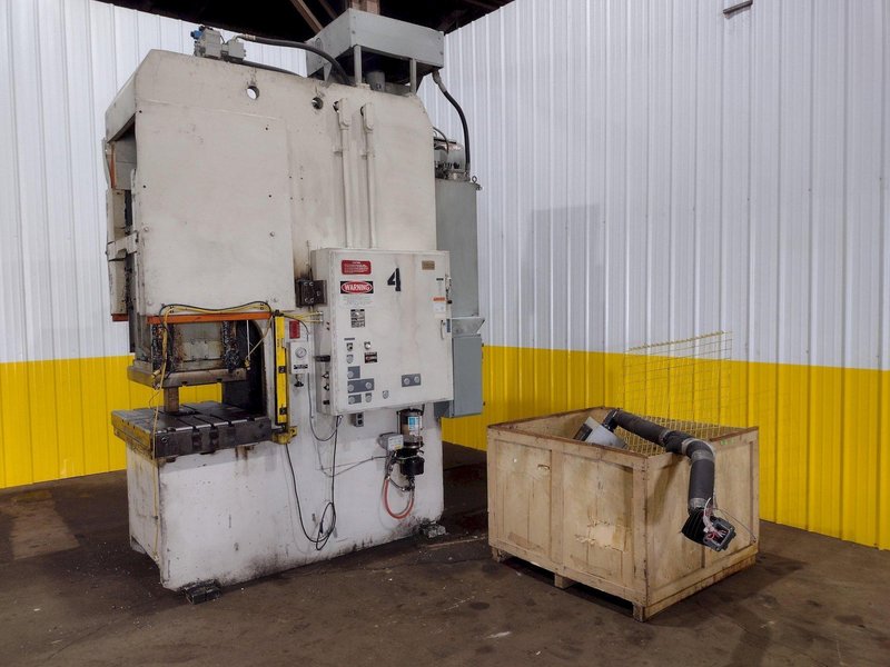 110 TON PACIFIC MODEL #110PF-OBS HYDRAULIC PRESS: STOCK #18261