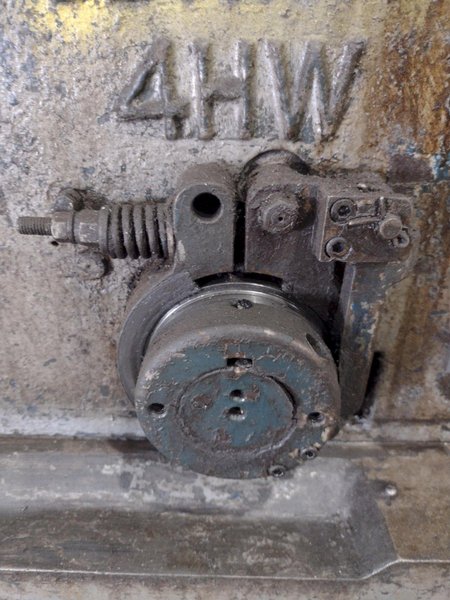 12 TON X 2 POST TISHKEN MODEL #4HW MECHANICAL ROLLFORM CUTOFF PRESS: STOCK #20530