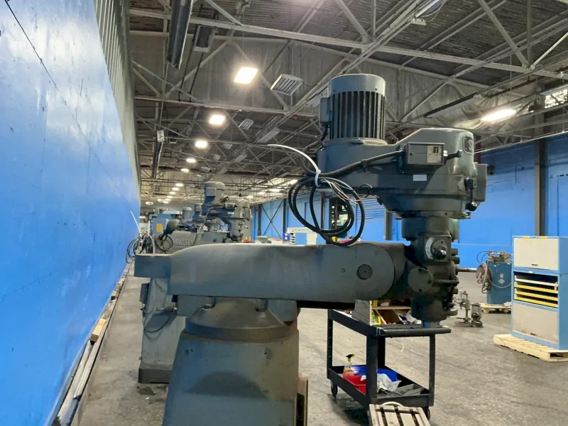 YEONG CHIN MACHINERY 9” X 49” VERTICAL MILL  -  YC-1 7/8VA