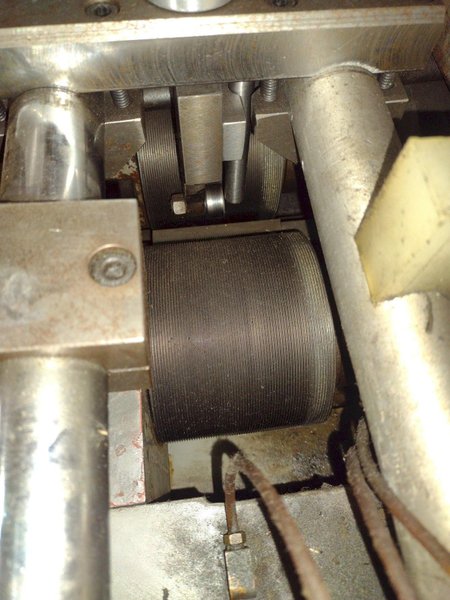 16 TON NISSEI MODEL #FA16 2-DIE INFEED THREAD ROLLER : STOCK #19733