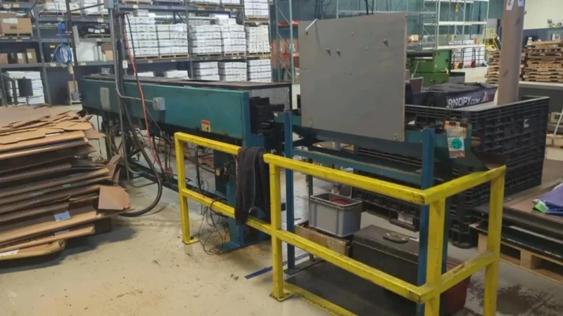 CROWN UNLIMITED MACHINE MODEL #STCOS M-7 SINGLE TUBE CUTOFF MACHINE: YOBRO #25338