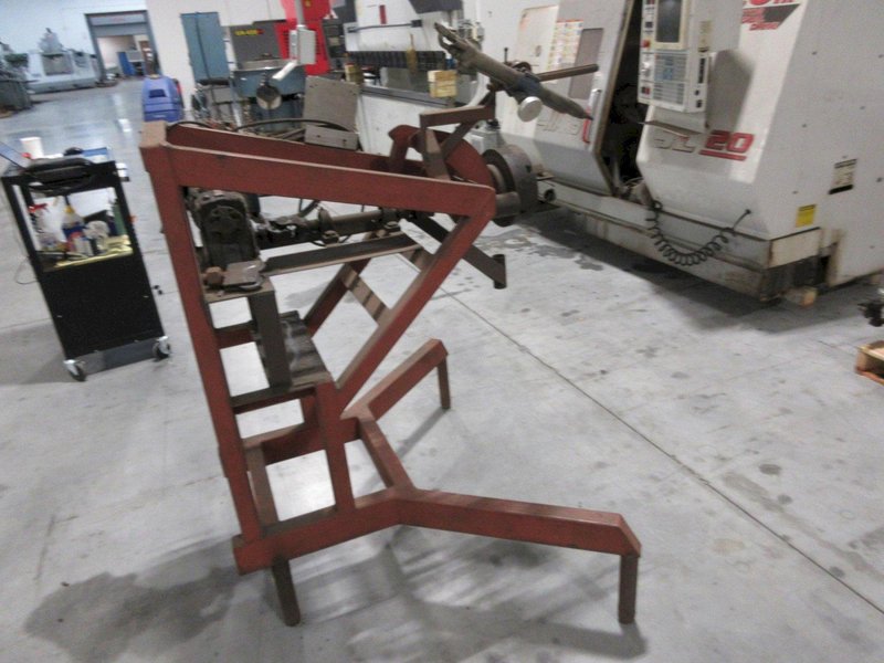 Motorized Rotary Oxy Acetylene Cutting Stand, with 9" 3-Jaw Chuck, Variable Speed Control, and Electric Motor Drive- Auction Item