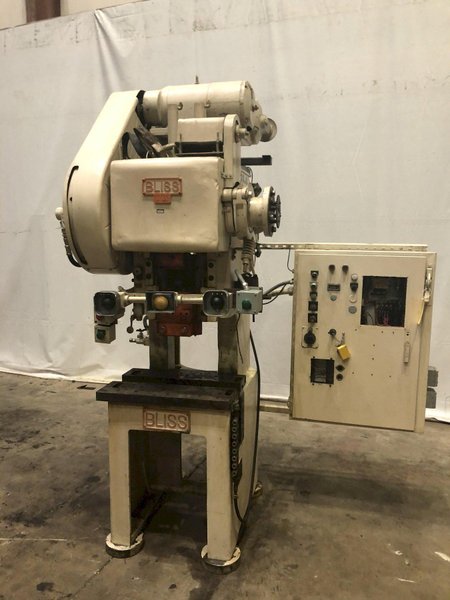 35 TON BLISS MODEL #CH35 VARIABLE HIGH SPEED GAP FLYWHEEL PRESS, 2" STROKE: STOCK #13777