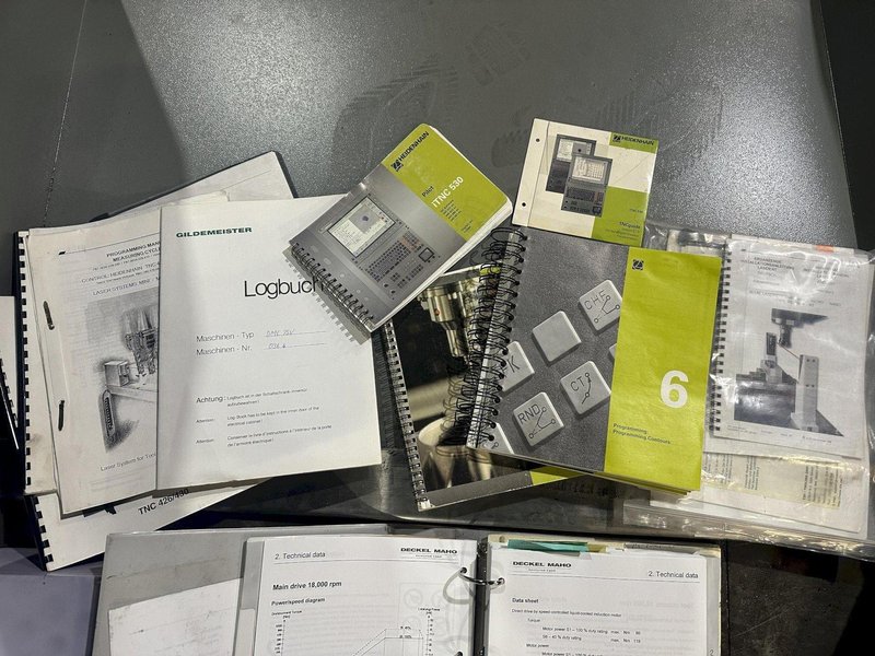 2004 DMG DECKEL MAHO MODEL #75V-LINEAR GANTRY STYLE CNC VERTICAL MACHINING CENTER / VMC: STOCK #21988