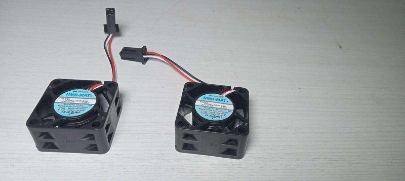 2x A90L-0001-0510 NMB-MAT MODEL 1608KL-05W-B39 24V DC 0.008A Fanuc Drive Fans