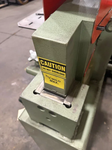 USED 70 TON KALAMAZOO METAL MUNCHER MM70A DUAL CYLINDER HYDRAULIC IRONWORKER