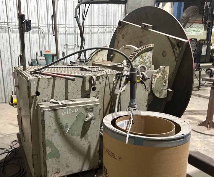 20,000 LB ARONSON MODEL #HD200A POWERED WELDING POSITIONER: YOBRO #24905