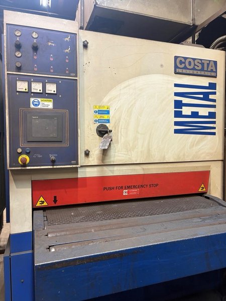 Costa Levigatrici MD6 CVV 1350 Metal Deburring and Polishing Machine, 2015