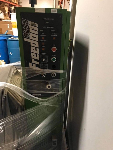 HIGHLIGHT INDUSTRIES FREEDOM 6512 SPIRAL PALLET STRETCH WRAPPER MACHINE