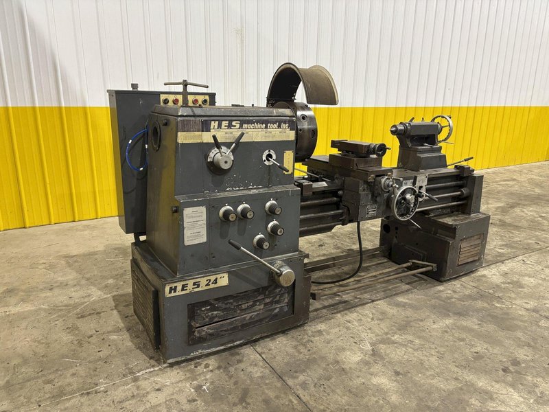 24&quot; X 48&quot; HES MACHINE TOOL MODEL #HES 24&quot; ENGINE LATHE: STOCK #22878
