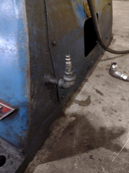 6,000 LB X 24&quot; LITTELL MODEL #60-24 PULL OFF COIL REEL UNCOILER, HYDRAULIC EXPANSION: STOCK #23703
