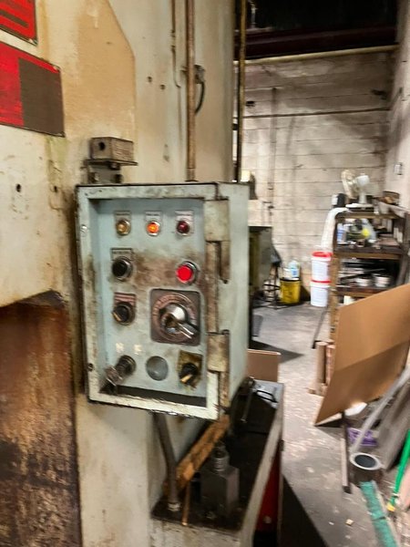 150 TON AIDA MODEL #PC-15(2) MECHANICAL CRANK GAP FRAME PRESS 7.87" STROKE : YOBRO #25991