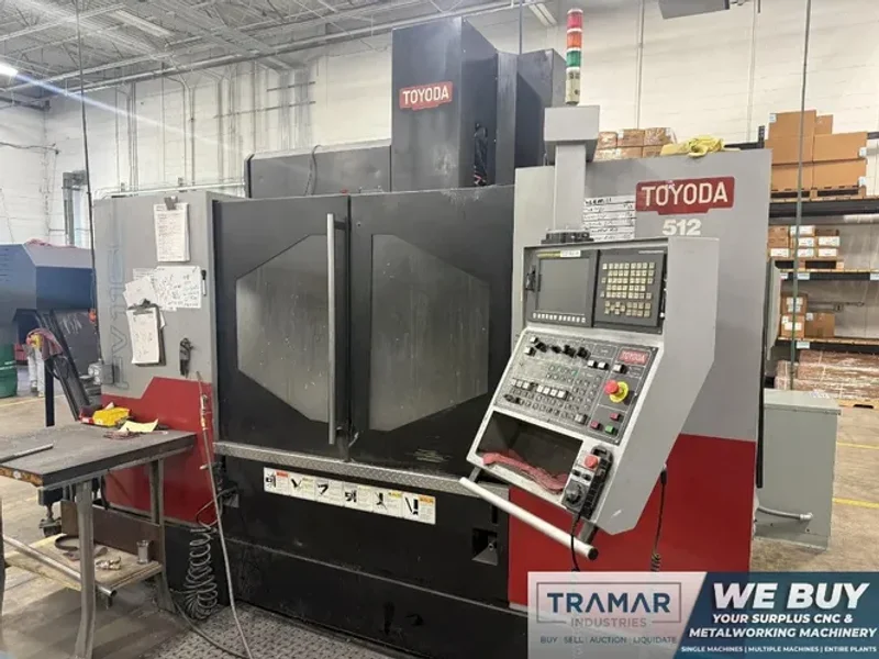 TOYODA 51" x 25.6”  TABLE CNC VMC  -  FV-1165