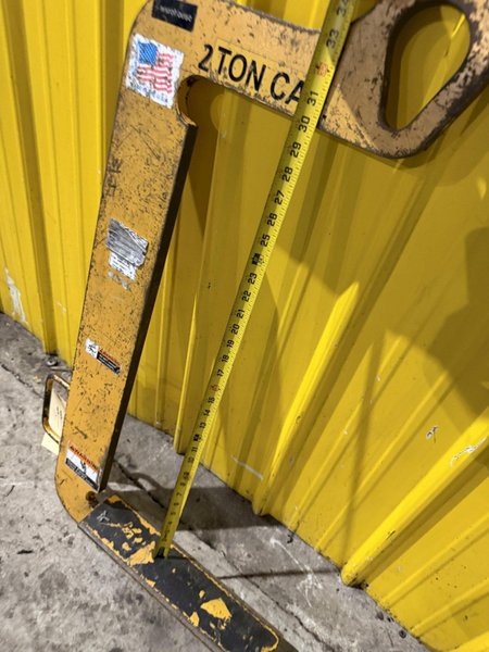 1,000 LBS CALDWELL MODEL PS-CH COIL LIFTING C-HOOK: YOBRO #25943