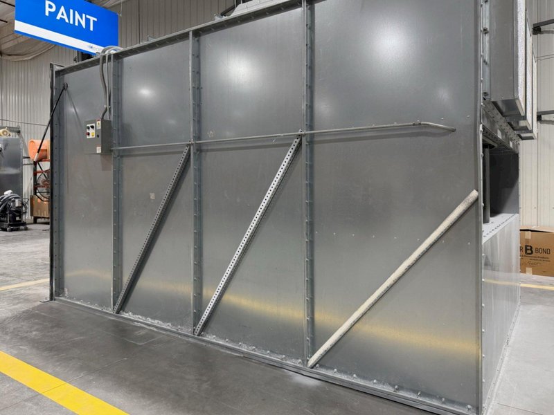 Reliant Finishing Systems 8x8x10 Powder Coating Booth &amp; Spray System