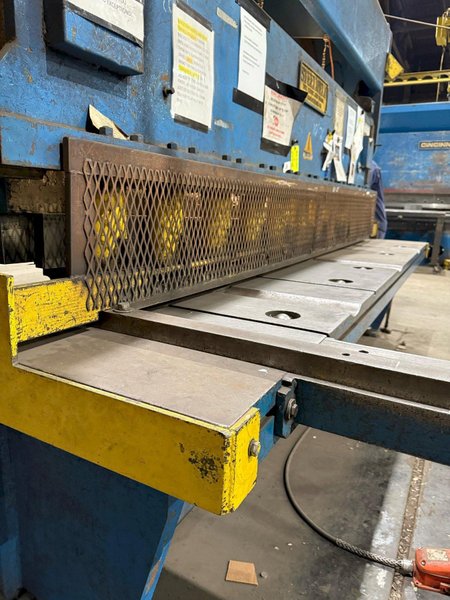 10' X 1/2" STEELWELD MECHANICAL SHEAR. STOCK #0112326