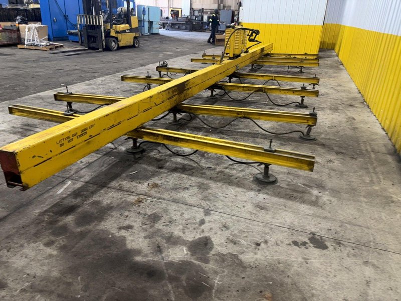 3,000 LBS ACCO MODEL #X7600-38-7-12-21-B8M VAC-O-LIFT VACUUM SHEET LIFTER: STOCK #11235