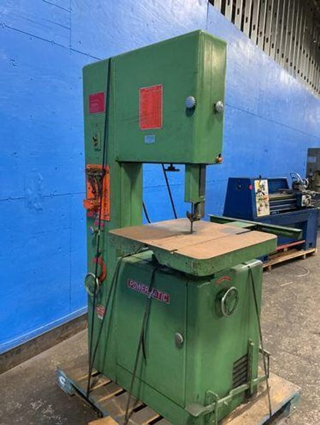 POWERMATIC 24” X 24” VERTICAL BAND SAW   -  87