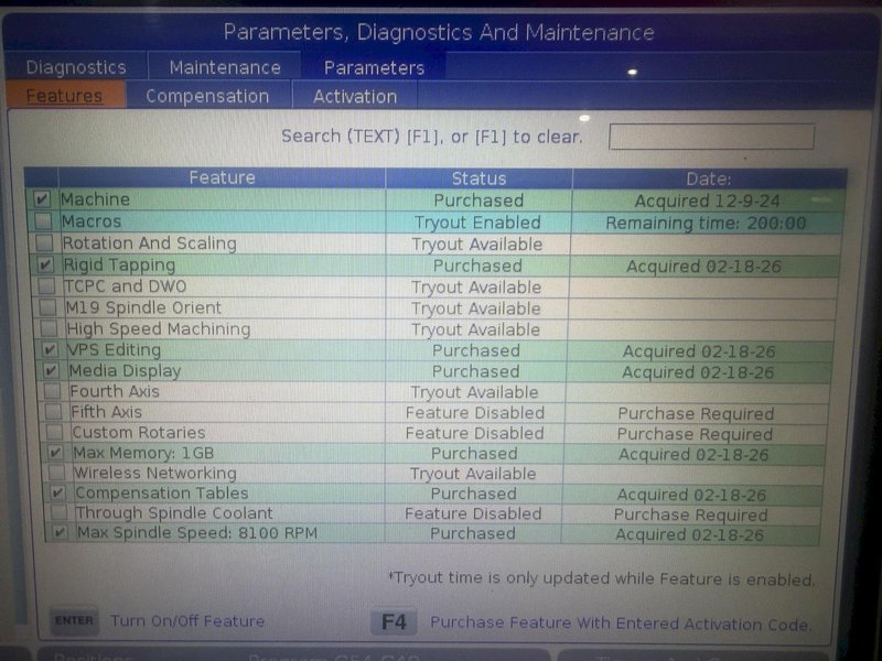 2018 HAAS MODEL #VF-3 CNC VERTICAL MACHINING CENTER: YOBRO #24479