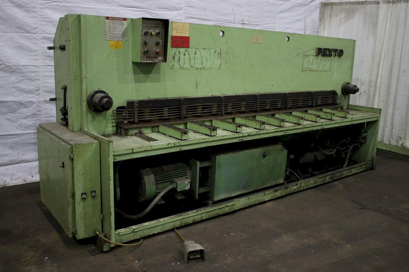 10' X 1/4" PEXTO HYDRAULIC SHEAR: STOCK #76321