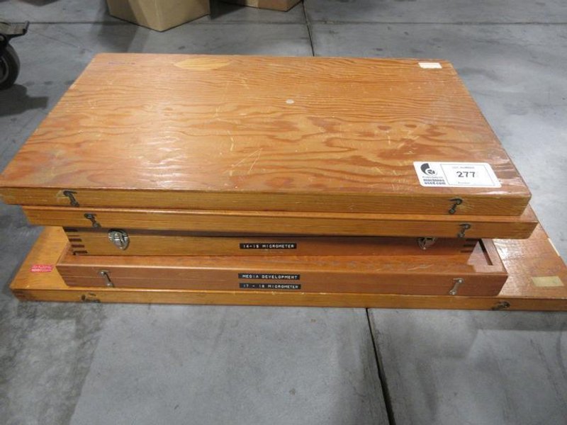 Assorted Set of Micrometers (Ranging 14"-27")- Auction Item