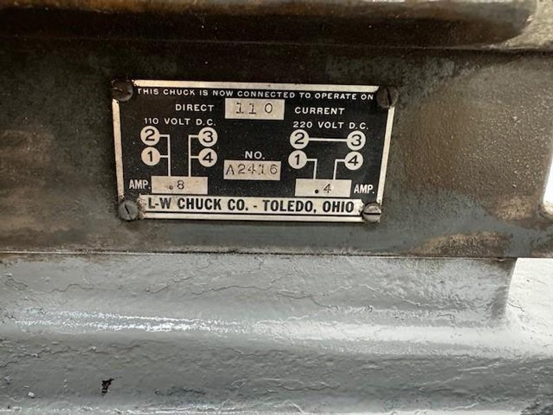 DELTA MILWAUKEE TOOL M AKER SURFACE GRINDER STOCK #3742