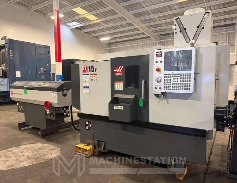 Haas ST-15Y CNC Turning Center – 2019 Y Axis Sub Spindle Bar Feeder Lathe