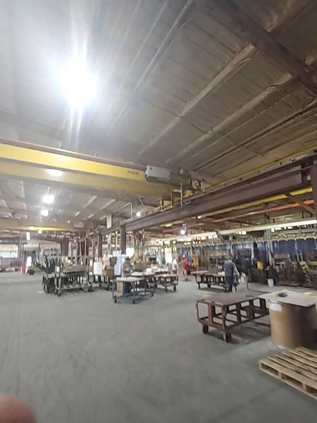 10 TON X 43' PROSERV DOUBLE GRIDER OVERHEAD BRIDGE CRANE : YOBRO 25870