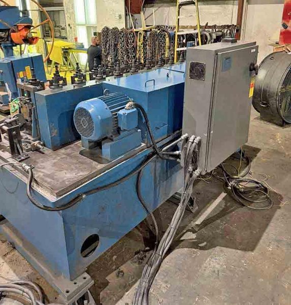 10 Stand 7.625" x 1.50" Tru-Tech Rollforming Line STOCK# 4300