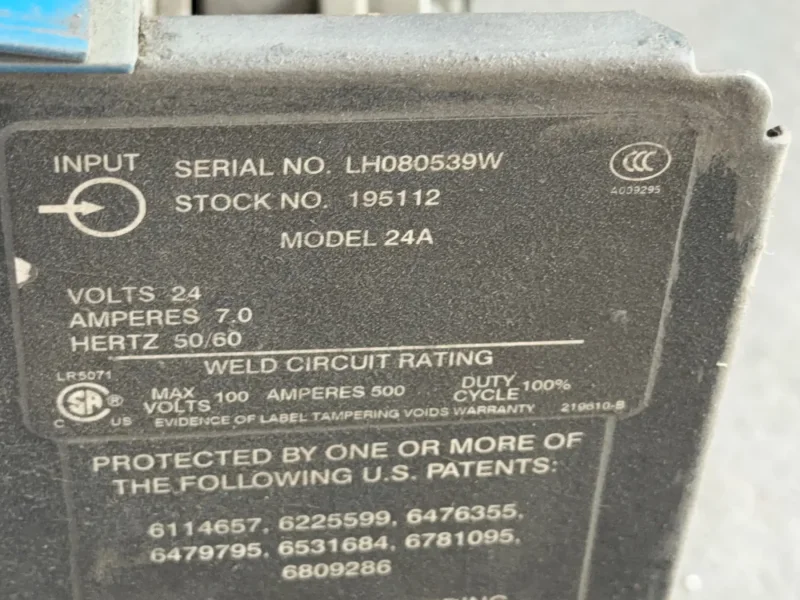 MILLER WIRE FEEDER  -  24A