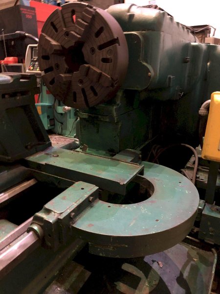 48" X 72" AMERICAN PACEMAKER ENGINE LATHE, 2.25" HOLE: STOCK #16192