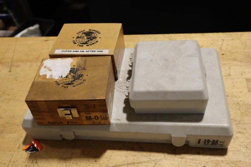 Meyer Pin and Plug Gages (4 Boxes)- Auction Item