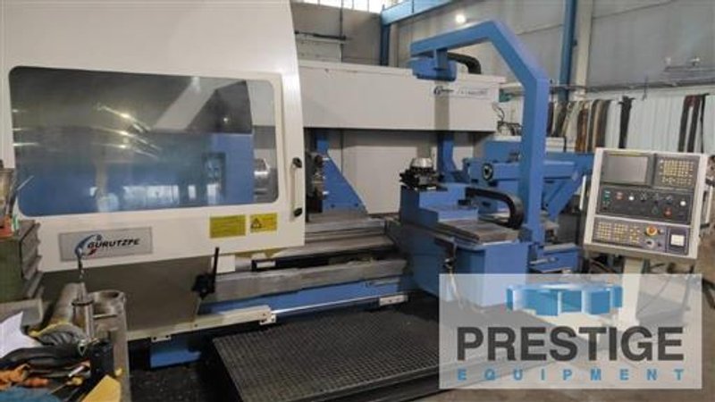 29" x 78" Gurutzpe A-1000/3 CNC Center Lathe