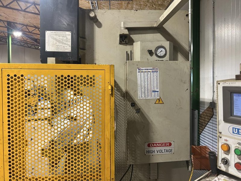 155 Ton x 12′ US Industrial 15512 Hydraulic CNC Press Brake, 2004 – Back Gauge