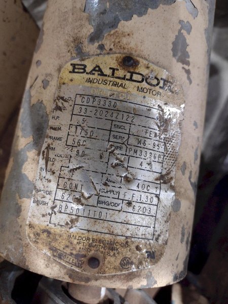 10 TON 20,000 LB RANSOME MODEL #WRD10 TANK TURNING ROLLS, 1 DRIVE &amp; 1 IDLER ROLL: YOBRO #25073